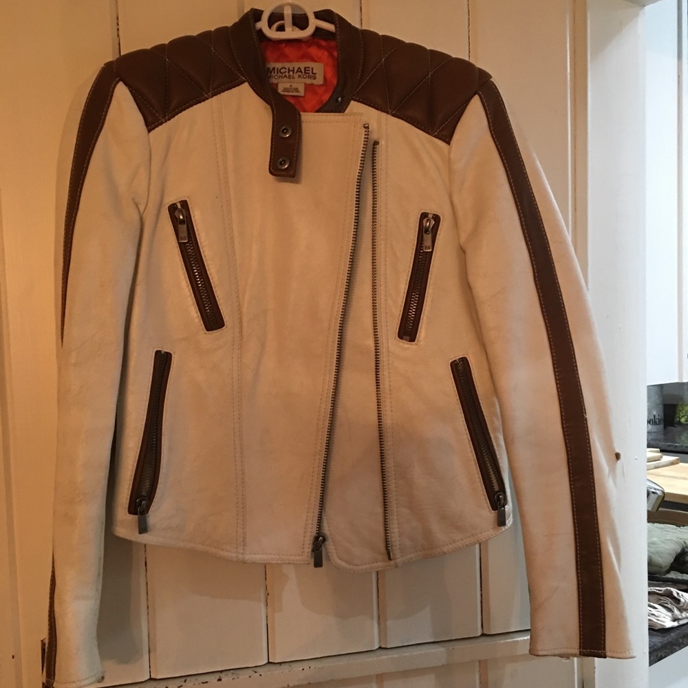 Michael by Michael Kors leather jacket